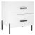 Noptieră, alb, 40x35x47,5 cm, lemn compozit GartenMobel Dekor