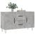Dulap, gri beton, 100x36x60 cm, lemn compozit GartenMobel Dekor