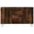 Dulap, stejar fumuriu, 100x36x60 cm, lemn compozit GartenMobel Dekor