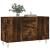 Dulap, stejar fumuriu, 100x36x60 cm, lemn compozit GartenMobel Dekor