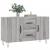 Dulap, gri sonoma, 100x36x60 cm, lemn compozit GartenMobel Dekor