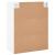 Dulap cu montaj pe perete, alb, 69,5x34x90 cm GartenMobel Dekor