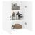 Dulap cu montaj pe perete, alb, 69,5x34x90 cm GartenMobel Dekor