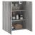 Dulap montat pe perete, gri sonoma, 69,5x34x90 cm GartenMobel Dekor