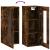 Dulap montat pe perete, stejar fumuriu, 34,5x34x90 cm GartenMobel Dekor