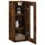 Dulap montat pe perete, stejar fumuriu, 34,5x34x90 cm GartenMobel Dekor