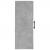 Dulap montat pe perete, gri beton, 34,5x34x90 cm GartenMobel Dekor