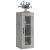 Dulap montat pe perete, gri beton, 34,5x34x90 cm GartenMobel Dekor