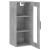 Dulap montat pe perete, gri beton, 34,5x34x90 cm GartenMobel Dekor