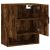 Dulap de perete, stejar fumuriu, 60x31x70 cm, lemn compozit GartenMobel Dekor