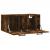 Dulap de perete, stejar fumuriu, 80x36,5x35 cm, lemn compozit GartenMobel Dekor