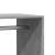 Dulap, gri beton, 77x48x102 cm, lemn prelucrat GartenMobel Dekor