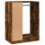 Dulap, stejar fumuriu, 77x48x102 cm, lemn prelucrat GartenMobel Dekor
