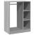 Dulap, gri sonoma, 77x48x102 cm, lemn prelucrat GartenMobel Dekor