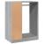 Dulap, gri sonoma, 77x48x102 cm, lemn prelucrat GartenMobel Dekor