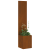 Ghiveci de Grădină cu Panou Decorativ Ruginit 32 x 140 cm GartenMobel Dekor
