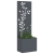 Ghiveci de Grădină cu Panou Decorativ Antracit 50 x 140 cm GartenMobel Dekor
