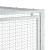 Cușcă câine cu țarc antracit 153x396x110 cm oțel galvanizat GartenMobel Dekor