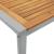 Set de dining pentru grădină din 7 piese, din lemn solid de acacia și metal GartenMobel Dekor