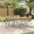 Set de dining pentru grădină din 7 piese, din lemn solid de acacia și metal GartenMobel Dekor
