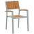 Set de dining pentru grădină din 7 piese, din lemn solid de acacia și metal GartenMobel Dekor