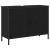 Set de Mobilier pentru Baie 3 Piese Negru Stejar Lemn Ingineresc GartenMobel Dekor