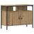 Set de mobilier de baie , 4 piese, în Stejar Artisan, din lemn ingineresc. GartenMobel Dekor