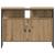 Set de mobilier de baie , 4 piese, în Stejar Artisan, din lemn ingineresc. GartenMobel Dekor