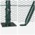 Set Împrejmuire 2 bucăți Verde Pădure Oțel vopsit electrostatic GartenMobel Dekor
