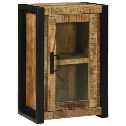Dulap pentru Baie 40x30x60 cm Lemn Masiv Lemn de Mango Brut GartenMobel Dekor