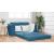 Canapea Pat 2 în 1 Albastră 148x71x83 cm Catifea GartenMobel Dekor