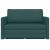 Pat de canapea 2 în 1 Verde închis 124x71x78 cm Țesătură GartenMobel Dekor