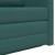 Pat de canapea 2 în 1 Verde închis 124x71x78 cm Țesătură GartenMobel Dekor
