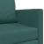 Pat de canapea 2 în 1 Verde închis 124x71x78 cm Țesătură GartenMobel Dekor