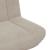 Scaun accent Gri deschis Material din poliester Standard Pivotant GartenMobel Dekor