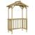 Adăpost BBQ 133.5x63x200 cm din Lemn de Pin Impregnat GartenMobel Dekor