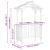Adăpost BBQ 133.5x63x200 cm din Lemn de Pin Impregnat GartenMobel Dekor