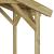 Adăpost BBQ 133.5x63x200 cm din Lemn de Pin Impregnat GartenMobel Dekor