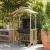 Adăpost BBQ 133.5x63x200 cm din Lemn de Pin Impregnat GartenMobel Dekor