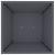 Suport pentru Plante Antracit Plastic 40 x 40 x 101 cm GartenMobel Dekor