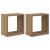 Rafturi pe Perete Stejar Artizanal MDF 26 x 15 x 26 cm GartenMobel Dekor