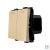Modul Intrerupator Dublu Cap Scara Mecanic LUXION SmartElectro IntelligentHouse