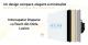 Intrerupator Draperie cu Touch din Sticla LUXION SmartElectro IntelligentHouse
