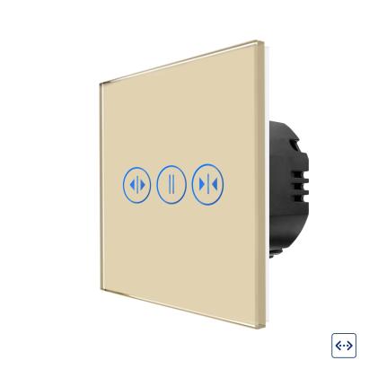 Intrerupator Draperie cu Touch din Sticla LUXION SmartElectro IntelligentHouse