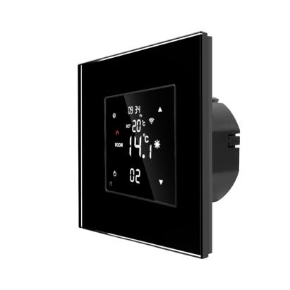 Termostat Wi-Fi pentru incalzirea electrica LUXION cu Rama din Sticla SmartElectro IntelligentHouse
