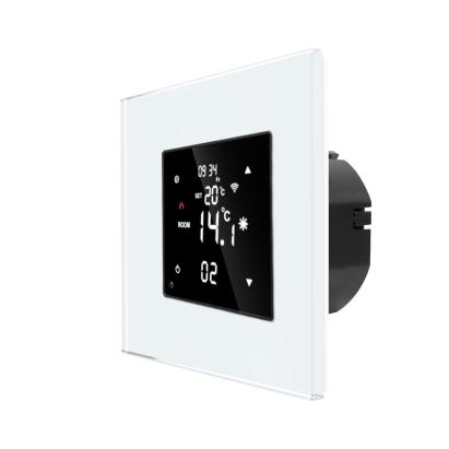 Termostat Wi-Fi pentru incalzirea electrica LUXION cu Rama din Sticla SmartElectro IntelligentHouse