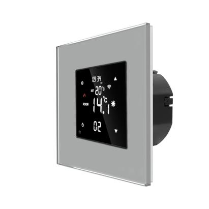 Termostat Wi-Fi pentru incalzirea electrica LUXION cu Rama din Sticla SmartElectro IntelligentHouse