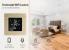 Termostat Wi-Fi pentru incalzirea electrica LUXION cu Rama din Aluminiu SmartElectro IntelligentHouse