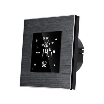 Termostat Wi-Fi pentru incalzirea electrica LUXION cu Rama din Aluminiu SmartElectro IntelligentHouse