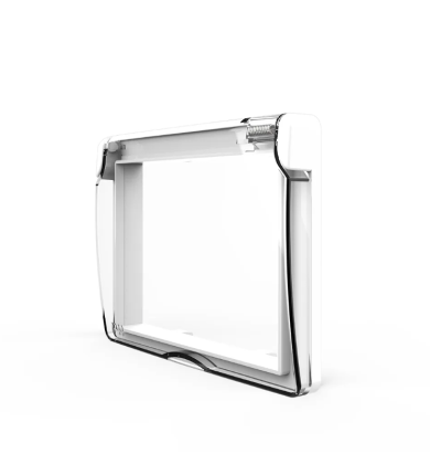 Capac de protectie rezistent la apa pentru prizele LIVOLO din sticla, Italian, 3M SmartElectro IntelligentHouse